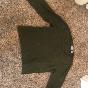 Green sweater